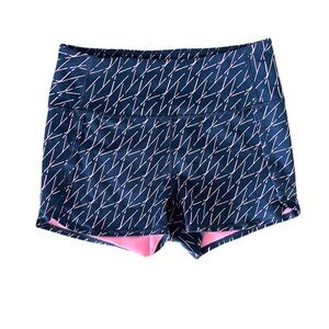 Zella high waist shorts grey pink size M